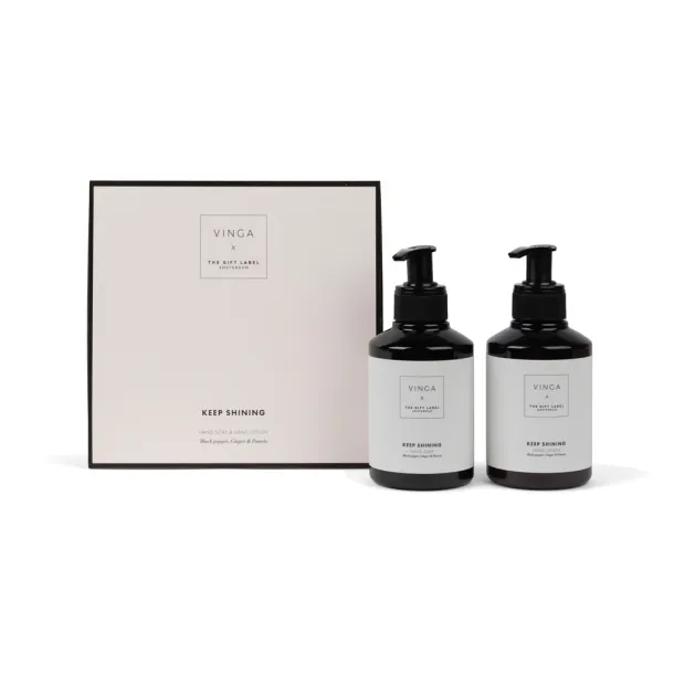 VINGA x TGL poklon set za njegu ruku - Vinga white Crna