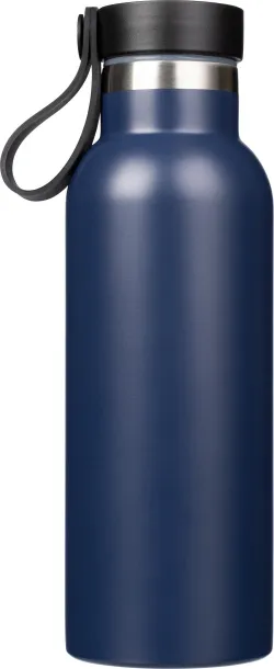 ELAINE Stainless steel double-walled drinking bottle 500 ml Plava