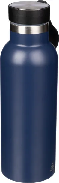 ELAINE Stainless steel double-walled drinking bottle 500 ml Plava
