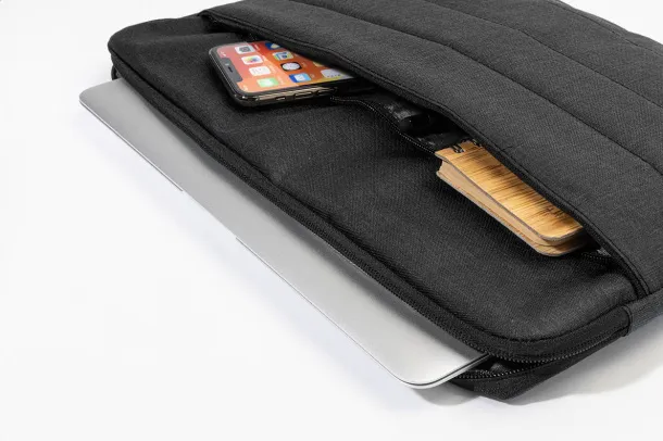 Laddex RPET laptop torba, 15" Crna