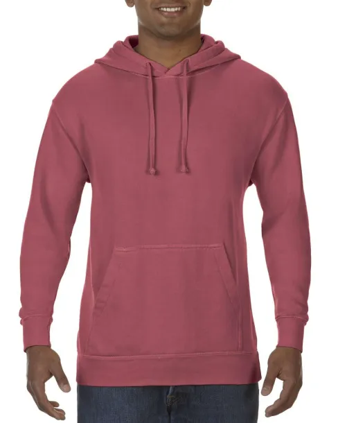  ADULT HOODED SWEATSHIRT - Comfort Colors Crimson