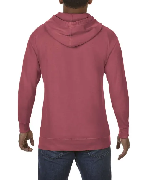  ADULT HOODED SWEATSHIRT - Comfort Colors Crimson