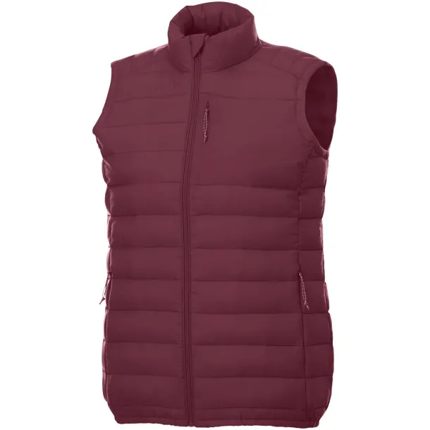 Pallas women's GRS recycled insulated bodywarmer - Elevate Deep Burgundy