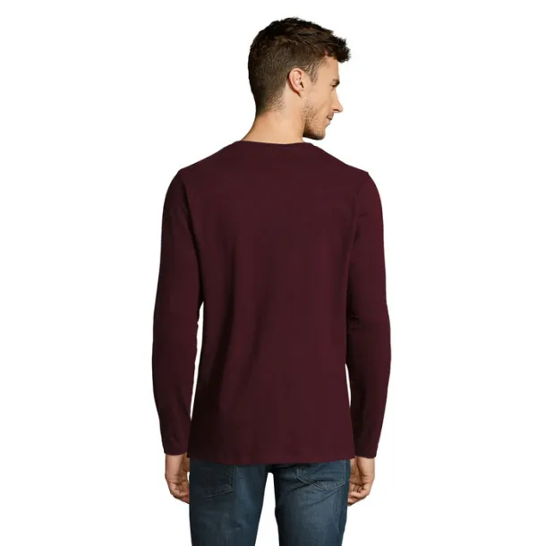 IMPERIAL LSL MEN T-Shirt 190g oxblood