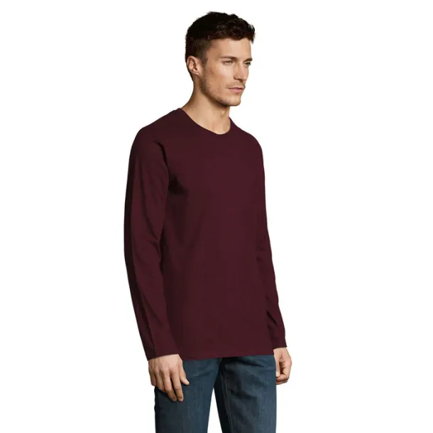 IMPERIAL LSL MEN T-Shirt 190g oxblood