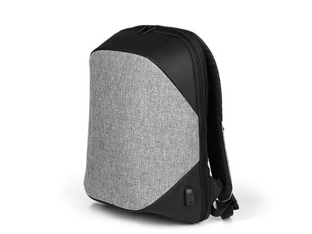 CHARLIE Anti-theft backpack - BRUNO Siva