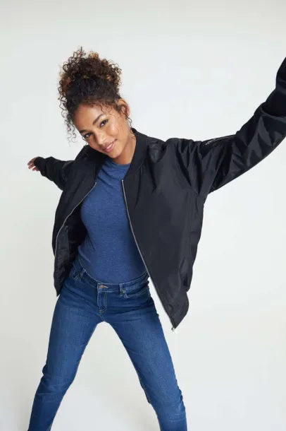  FRANKIE BOMBER JACKET - So Denim Black