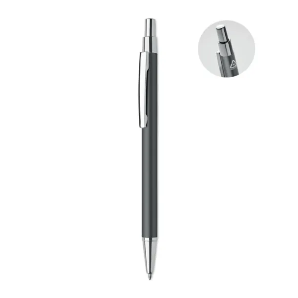 DANA Recycled aluminium ball pen Titanium