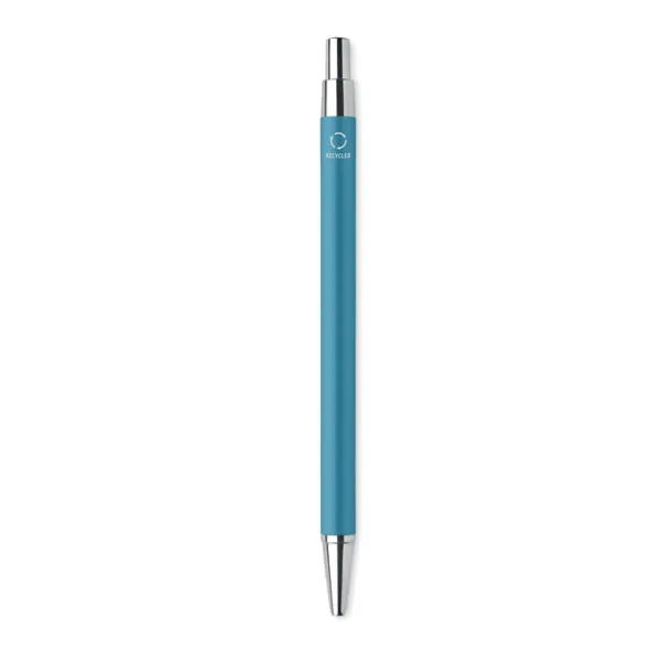 DANA Recycled aluminium ball pen Turquoise