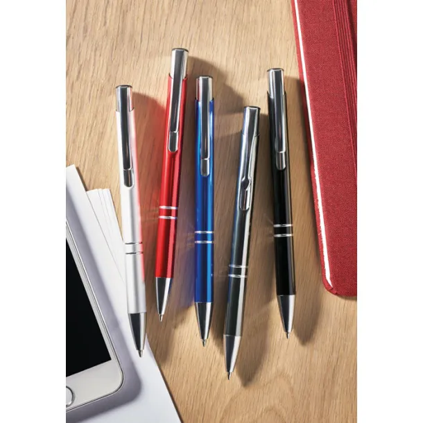 BERN Push button pen Titanium