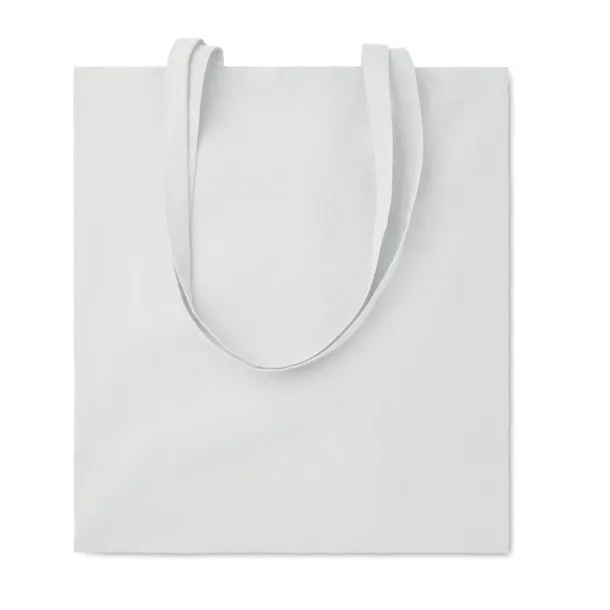 COTTONEL COLOUR ++ Cotton shopping bag 180gr/m2 White