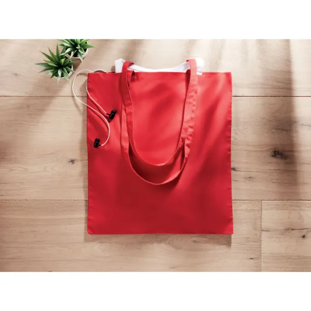 COTTONEL COLOUR ++ Cotton shopping bag 180gr/m2 Red