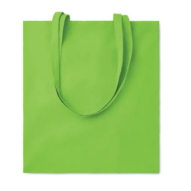 COTTONEL COLOUR ++ Cotton shopping bag 180gr/m2 Lime