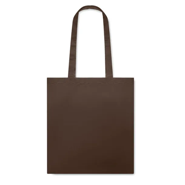 COTTONEL COLOUR ++ Cotton shopping bag 180gr/m2 Chocolate