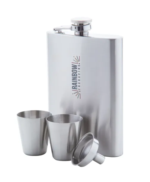 Shackleton set pljoske, 230 ml Srebrna