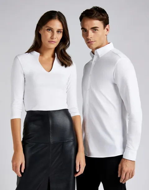  Kratka majica s 3/4 rukavima s mandarinskim ovratnikom standardnog kroja - Kustom Kit