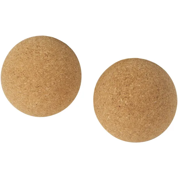 Trikona cork yoga ball Natural