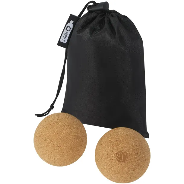 Trikona cork yoga ball Natural