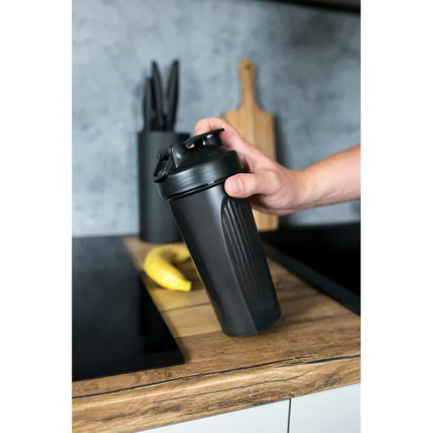 Urelles sportska boca, 750 ml, shaker black