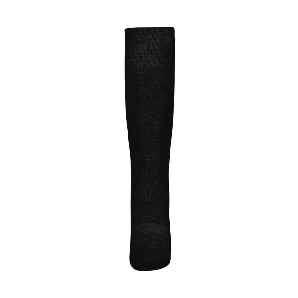 THC RUN KIDS Mid-calf sports sock for children Black