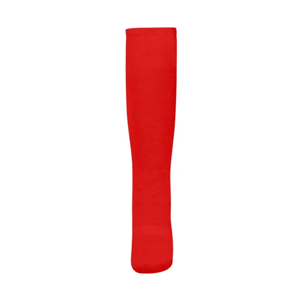 THC RUN KIDS Mid-calf sports sock for children Red