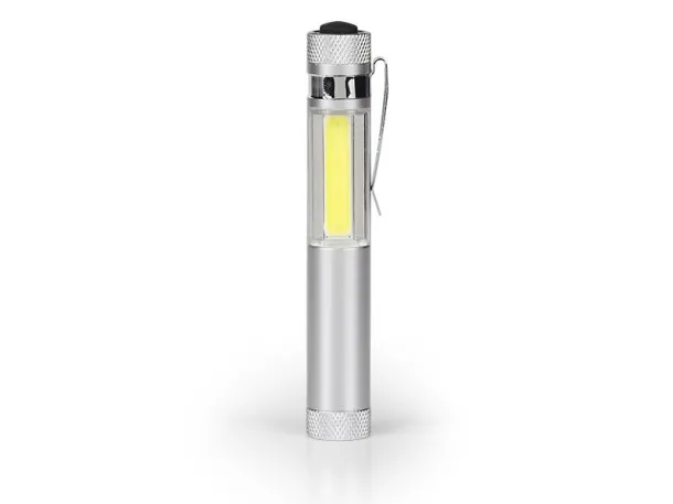 BLITZ flashlight (COB) Silver