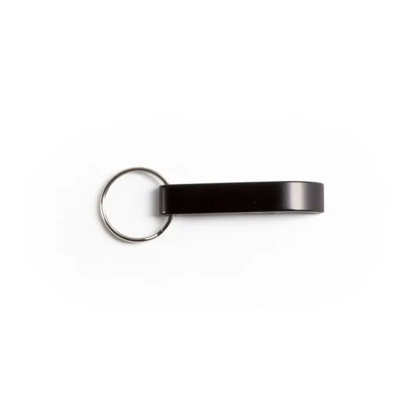  Keyring, bottle opener black