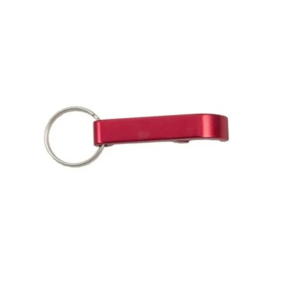  Keyring, bottle opener Crvena