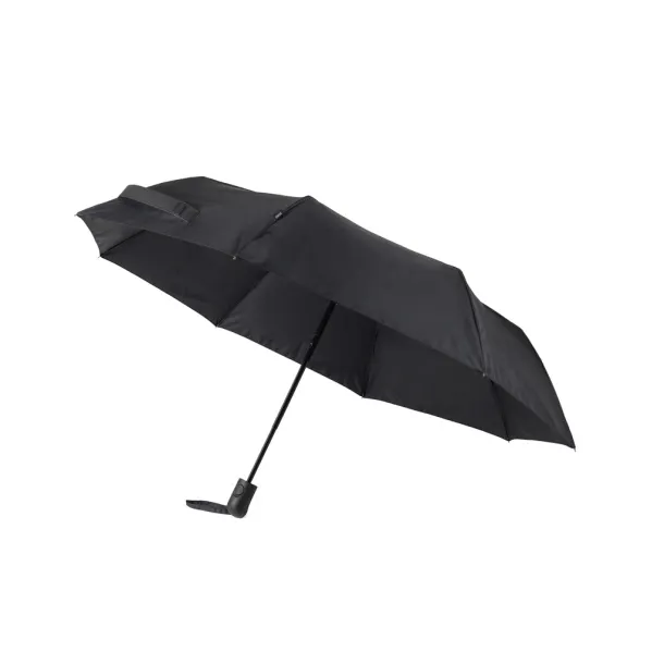 VINGA Baltimore AWARE™ RPET 21" kišobran - Vinga black 