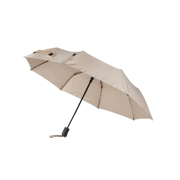 VINGA Baltimore AWARE™ RPET 21" umbrella - Vinga greige