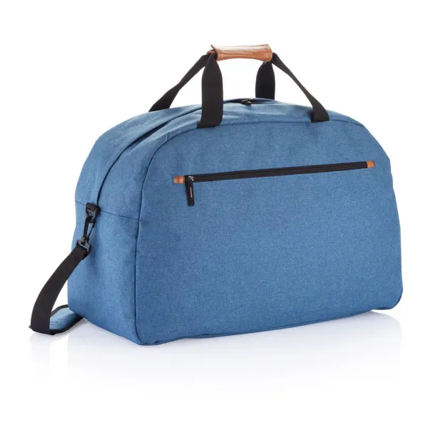  Fashion duo tone travel bag PVC free - XD Collection Blue