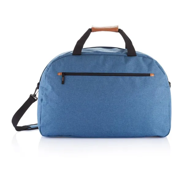  Fashion duo tone travel bag PVC free - XD Collection Blue