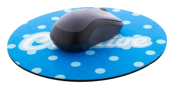 CreaFelt Cursor Round RPET personalizirana podloga za miš Bijela