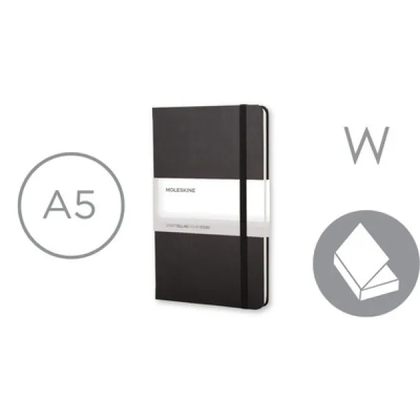  MOLESKINE diary A5 Crna