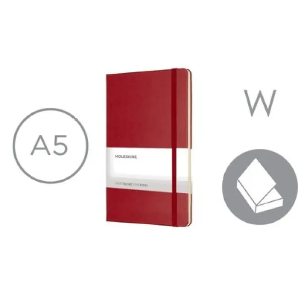  MOLESKINE dnevnik A5 red