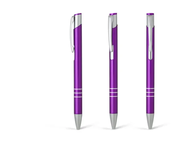 OGGI metal ball pen Purple