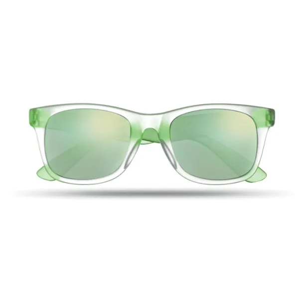 AMERICA TOUCH Sunglasses with mirrored lense Green