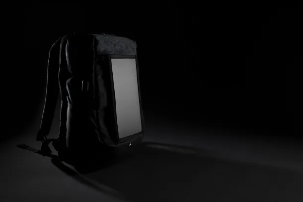 Swiss Peak eclipse solar backpack Black