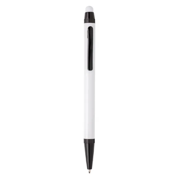  Standard hardcover A5 notebook with stylus pen White