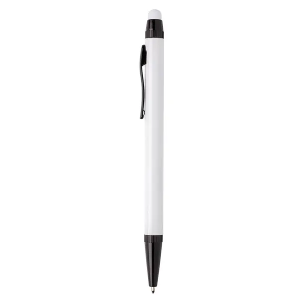  Standard hardcover A5 notebook with stylus pen White