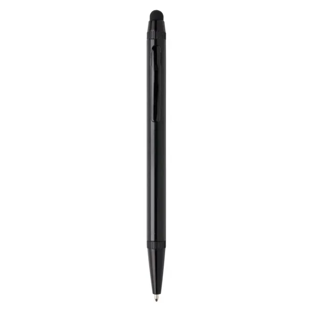  Standard hardcover A5 notebook with stylus pen Black