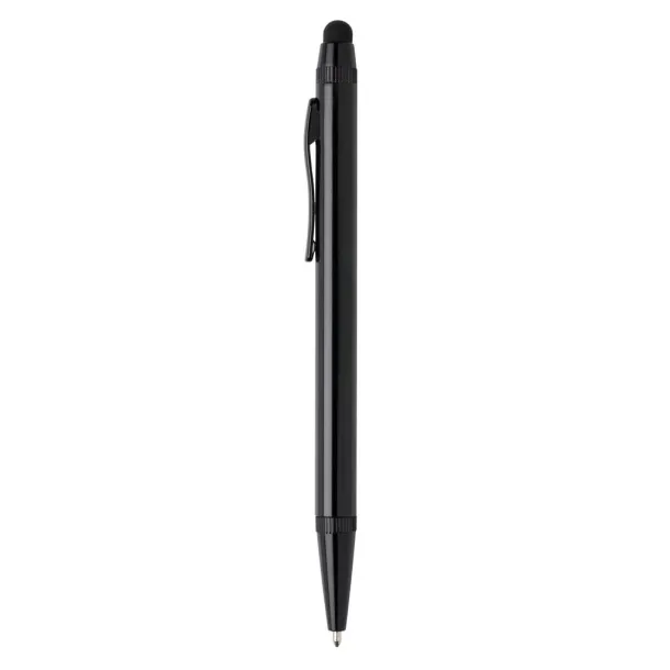  Standard hardcover A5 notebook with stylus pen Black