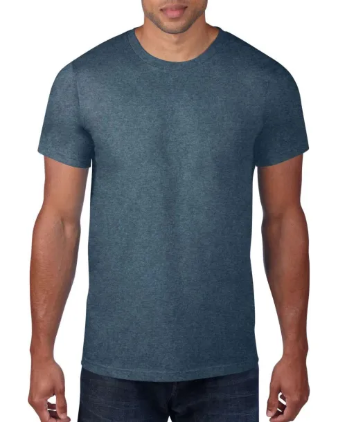  ADULT LIGHTWEIGHT TEE - Anvil Heather Navy