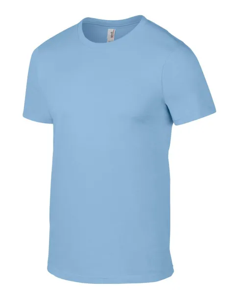  ADULT LIGHTWEIGHT TEE - Anvil Light Blue