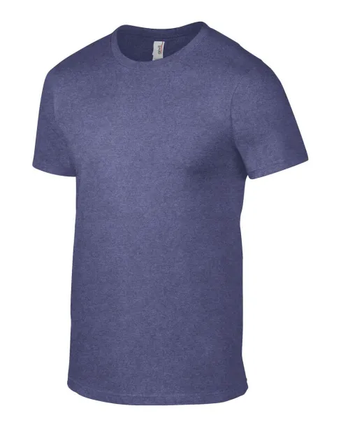  ADULT LIGHTWEIGHT TEE - Anvil Heather Blue