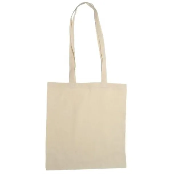  Cotton shopping bag, 140 g/m2 beige