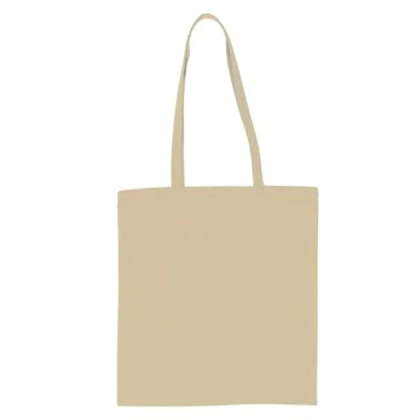  Cotton shopping bag, 140 g/m2 beige