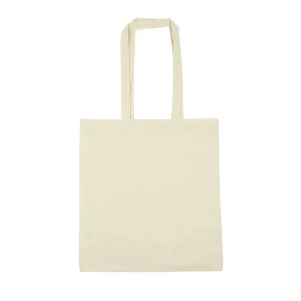  Cotton shopping bag, 140 g/m2 beige