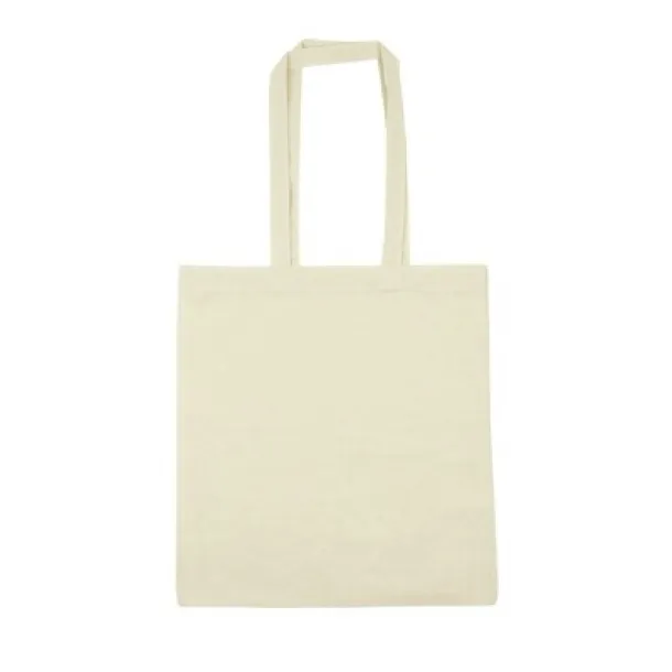  Cotton shopping bag, 140 g/m2 beige