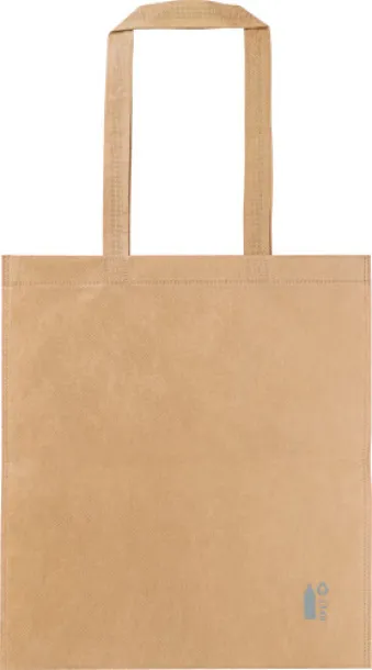  rPET nonwoven (70 gr/m²) shopping bag Ryder brown